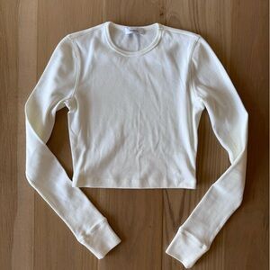 WARDROBE.NYC Hailey Bieber cropped top (M)